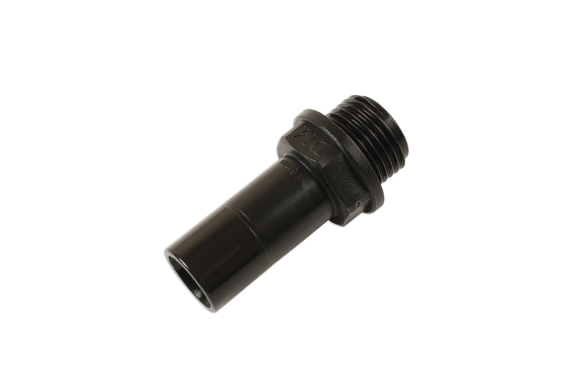 Connect Push-Fit Stem Adapter 18mm OD to 1/2 BSPP Thread 5pc 31009