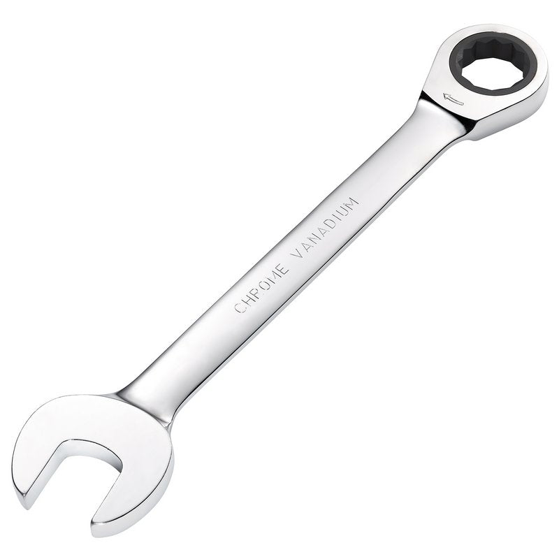 Draper 25mm Metric Ratcheting Combination Spanner 72 Teeth chrome plated 31024