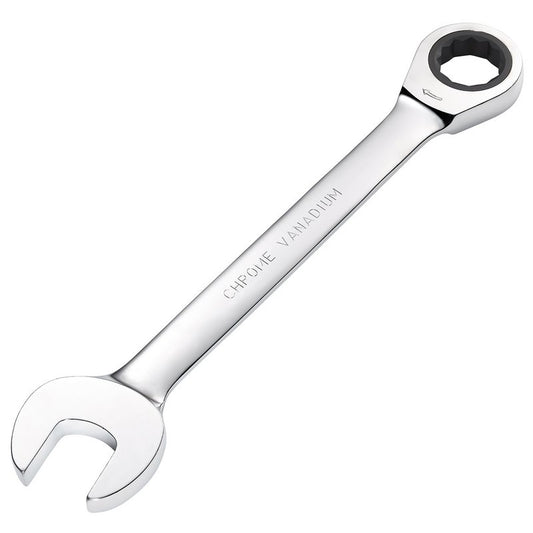 Draper 25mm Metric Ratcheting Combination Spanner 72 Teeth chrome plated 31024