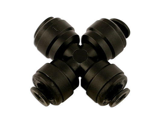 Connect Push-Fit Cross Connector 10mm 5pc 31053