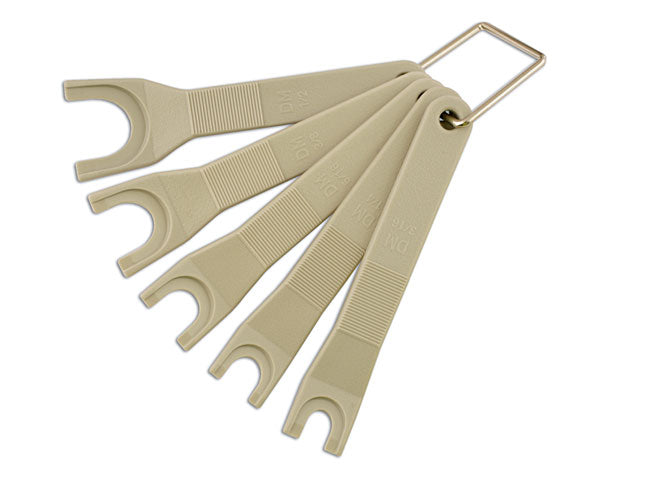 Connect Push-Fit Spanner Set, Imperial 5pc 31095