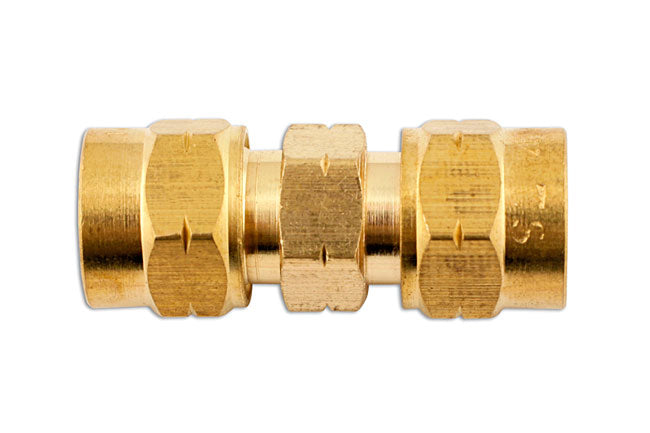 Connect Brass Straight Coupling 9mm 10pc 31156
