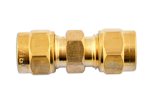 Connect Brass Straight Coupling 5/16" 10pc 31180