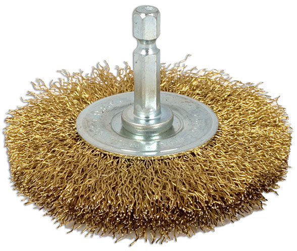 Laser Tools Flat Brush with Quick Chuck 75mm 3146