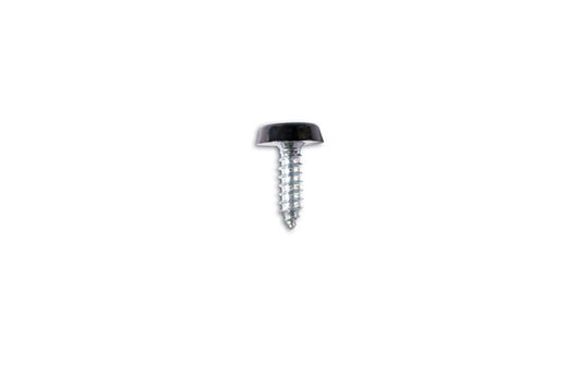Connect Number Plate Screw 10 x 3/4" Black Polytop 100pc 31544