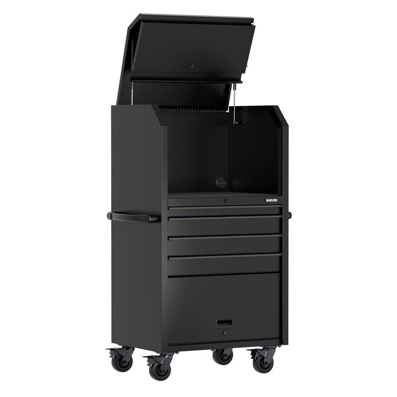BUNKER Diagnostic Trolley, 4 Drawer, 34"