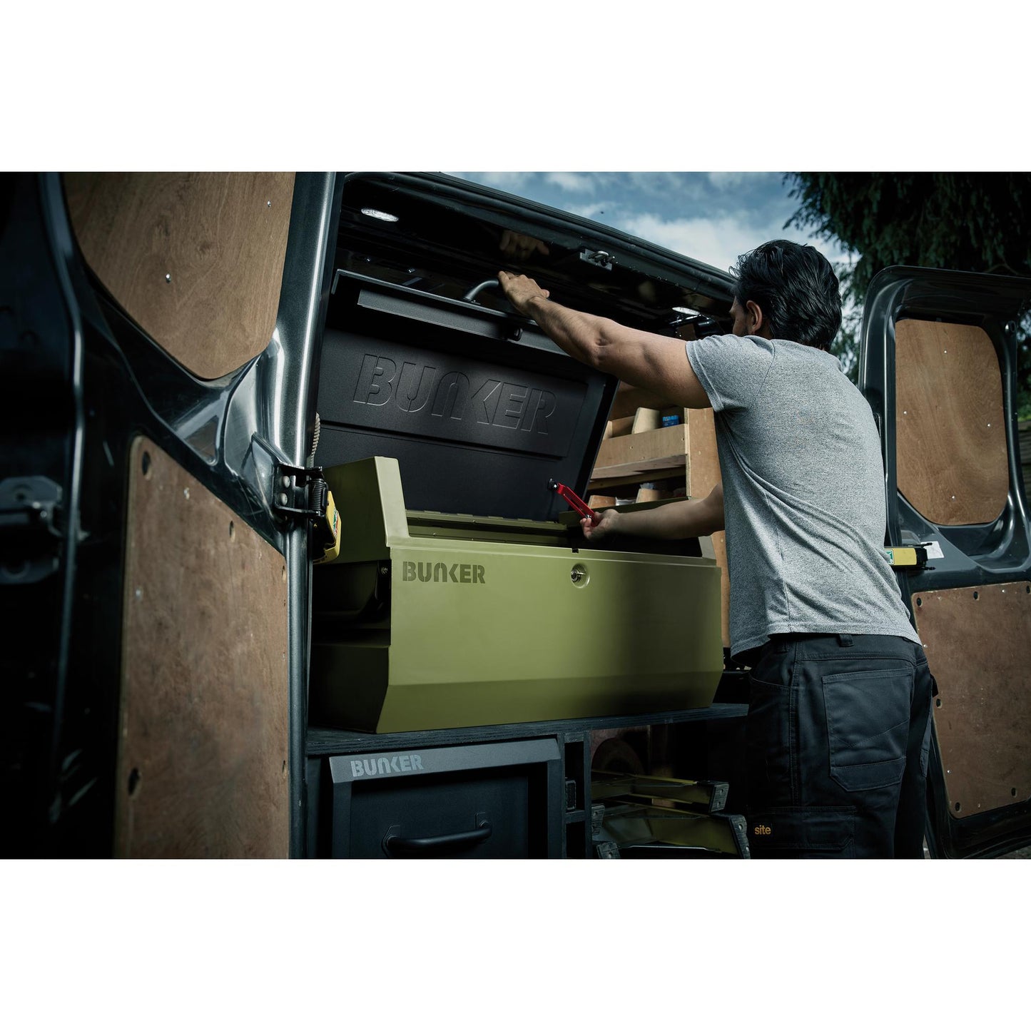 BUNKER® T1 Storage Box, Green