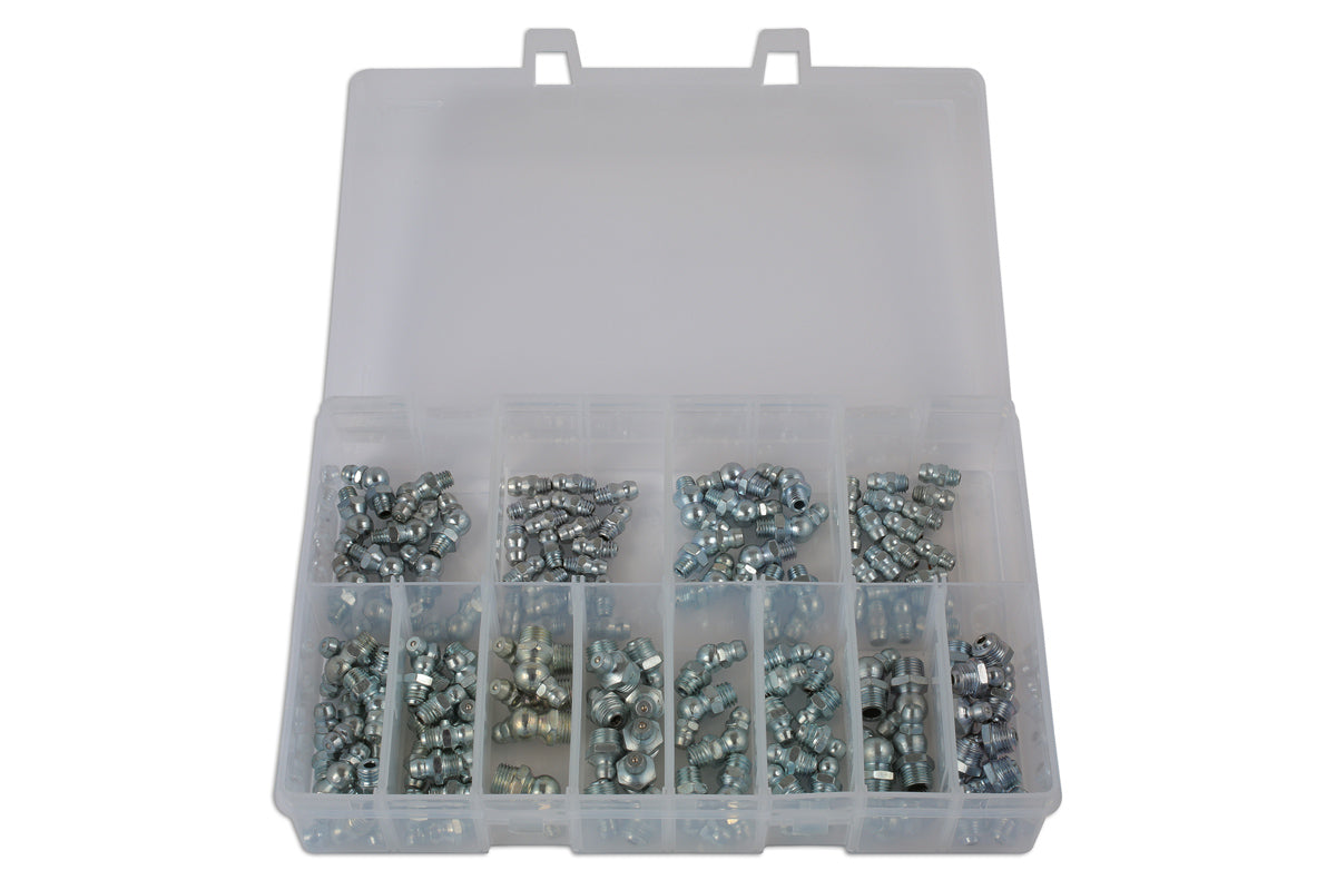 Connect Assorted Metric & Imperial Grease Nipples 130pc 31842