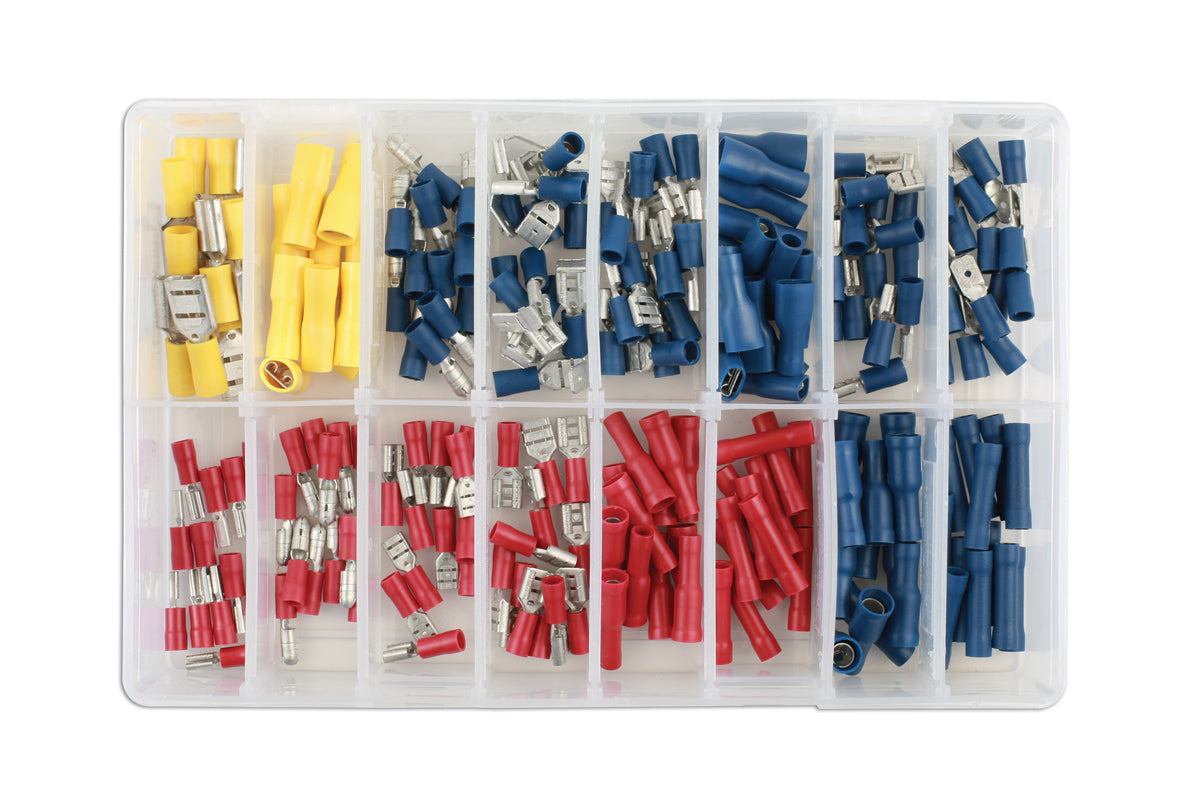 Connect Assorted Push-On Terminals Box 200pc 31853