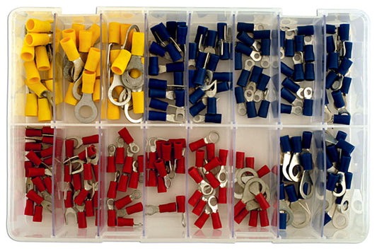 Connect Assorted Ring & Fork Terminals Box - 200pc 31854