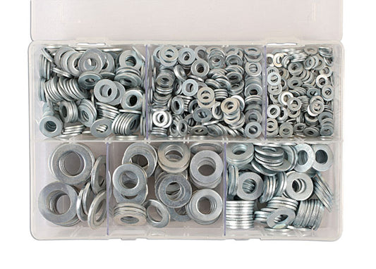 Connect Assorted Form A Flat Washers Box 800pc 31862