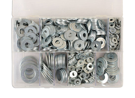 Connect Assorted Form C Flat Washers Box 800pc 31863