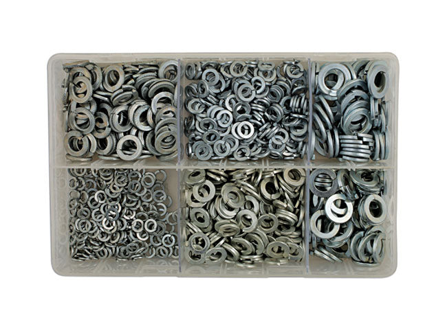 Connect Assorted Imperial Spring Washers 800pc 31867