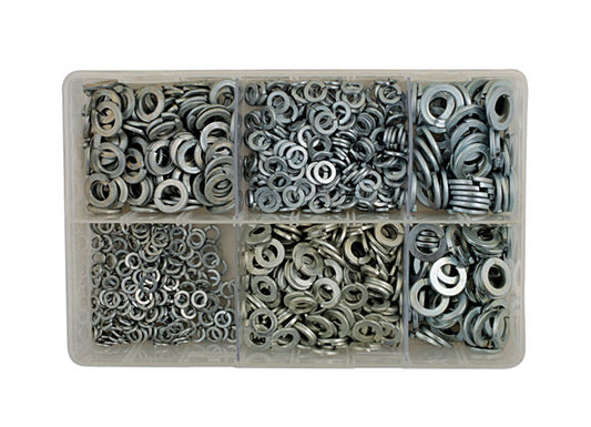 Connect Assorted Imperial Spring Washers 800pc 31867