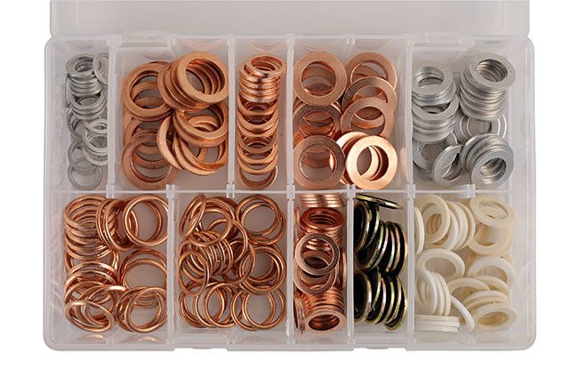 Connect Assorted Sump Plug Washers Box 250pc 31869