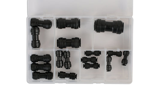 Connect Assorted Metric Push-Fit Couplings 17pc 31897
