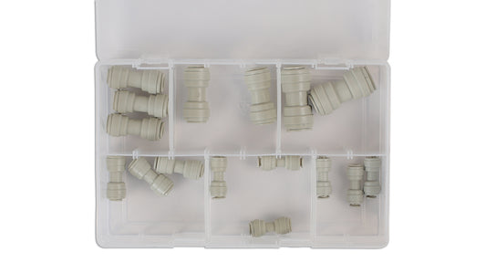 Connect Assorted Imperial Push-Fit Couplings, Straight 16pc 31898
