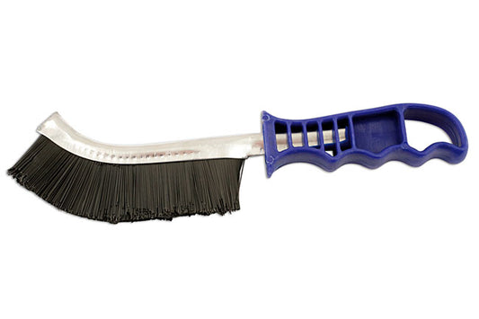 Connect 32125 Abracs Plastic Handle Nylon Bristle Brush Pack 4