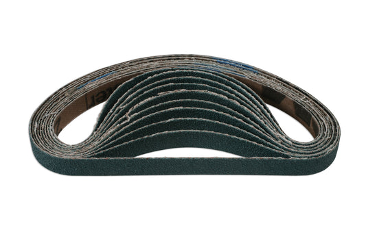 Connect Abracs File Belts 20mm x 520mm 80g Zirconium 10pc 32262