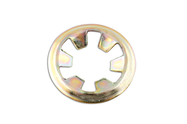 Connect Flat Push On Clip-Round Type 12.7mm 100pc 32723