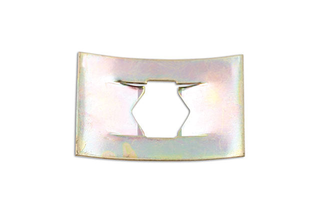 Connect 32726 Flat Push On Clip-Rectangular 6.0mm Pk 200