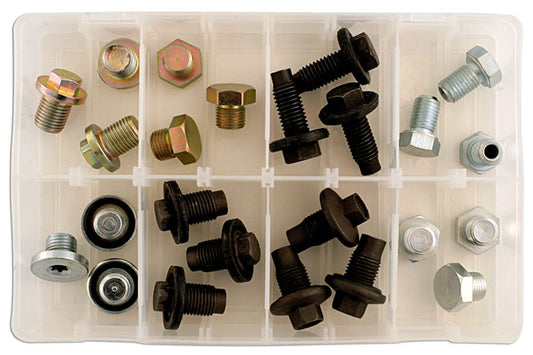 Connect Sump Plug UK Assortment 24 plugs plus washers to suit 32753