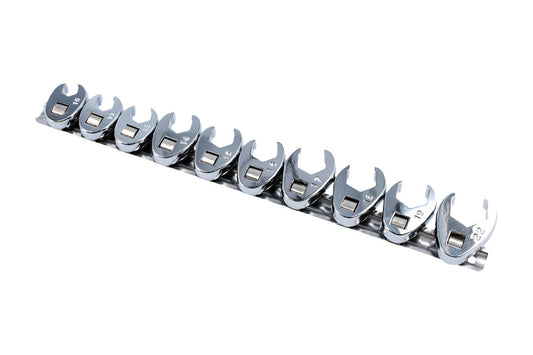 Laser Tools Crows Foot Wrench Set 3/8"D 10pc 3282