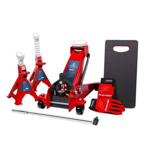 Sealey Trolley Jack 3tonne Combo 3290CXCOMBO