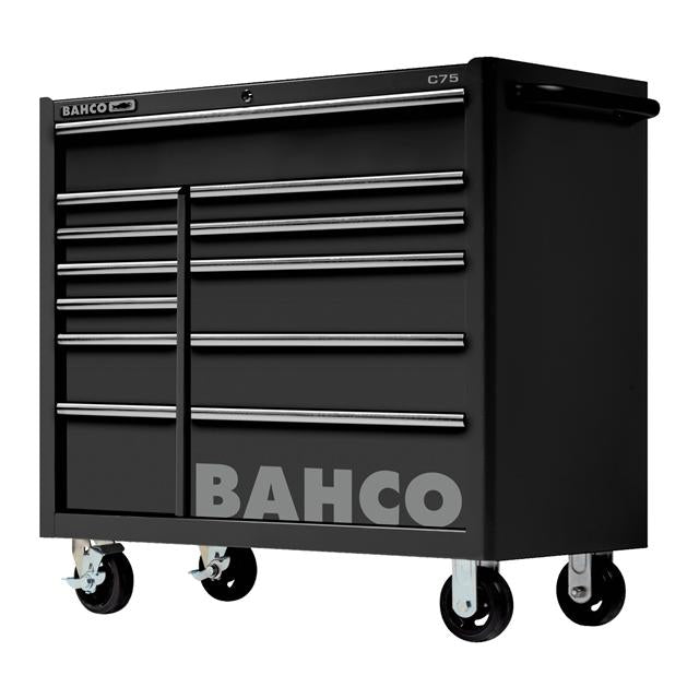Bahco 40" Orange Tool Trolley Roll Cab 12 Drawer C75 Pro Workstation 1475KXL12