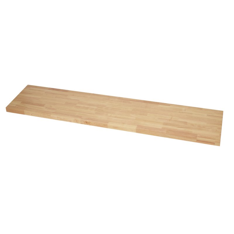 BUNKER Modular Hardwood Worktop W 1,360 x H 38 x D 463mm 33182