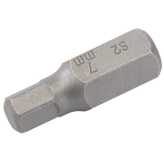 Draper 7mm x 30mm Hexagonal 10mm Insert Bit for Mechanic's Bit Sets 33328