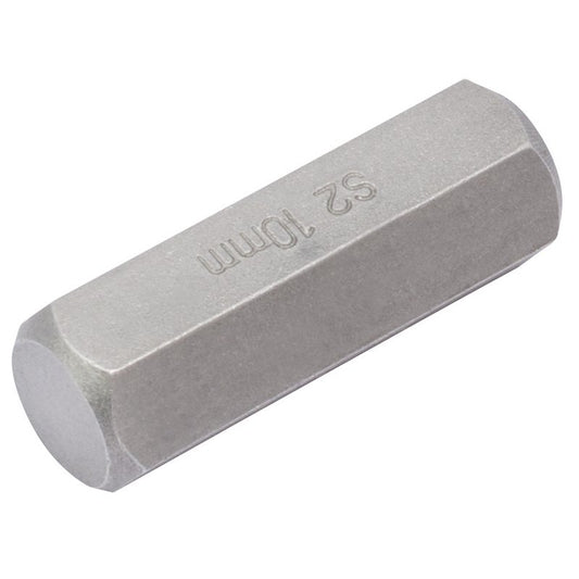 Draper 10mm x 30mm Hexagonal 10mm Insert Bit for Mechanic's Bit Sets 33330