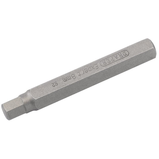 Draper 8mm x 75mm Hexagonal 10mm Insert Bit for Mechanic's Bit Sets 33336