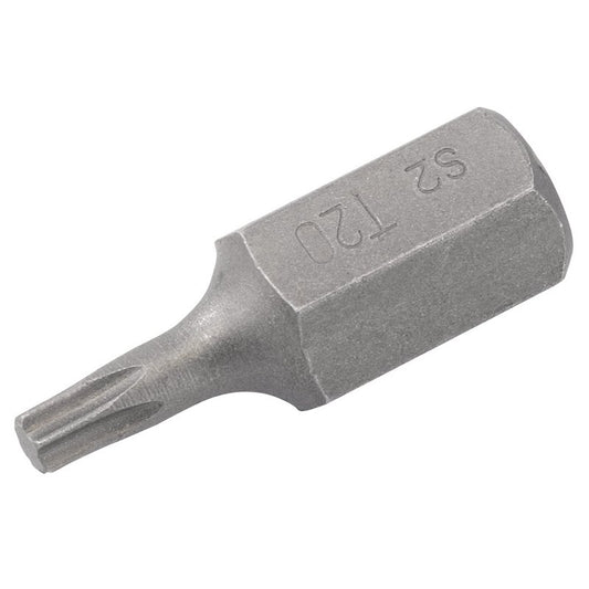 Draper T20 Torx Star Insert 10mm Bit for Mechanic's Bit Sets T20 x 30mm 33350