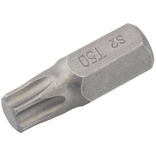 Draper T50 x 30mm Torx Star 10mm Insert Bit for Mechanic's Bit Sets 33355
