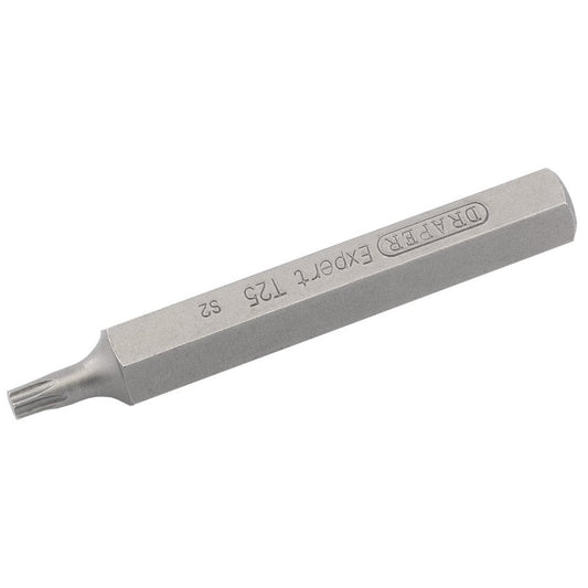 Draper T25 x 75mm Draper Torx 10mm Insert Bit for Mechanic's Bit Sets 33359