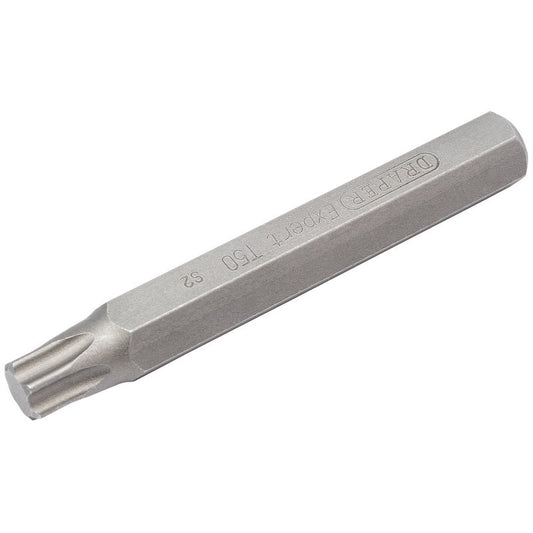Draper T50 x 75mm Torx Star 10mm Insert Bit for Mechanic's Bit Sets 33365