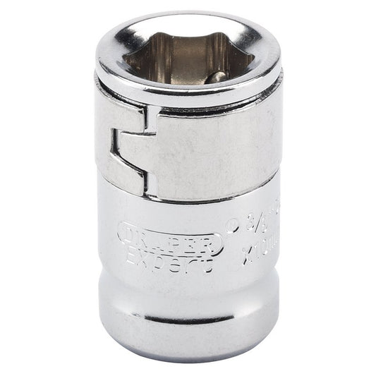 Draper Insert Bit Holder 3/8 Sq Dr For 10mm Hex Shank Bits 33369