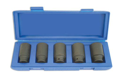 Laser Tools 3346 Hub Nut Socket Set 5pc