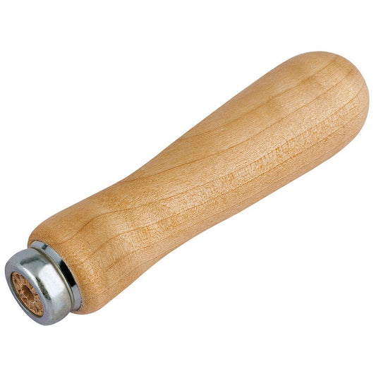 Draper Hardwood File Handle 100mm Smoothly finished with steel ferrule 33502