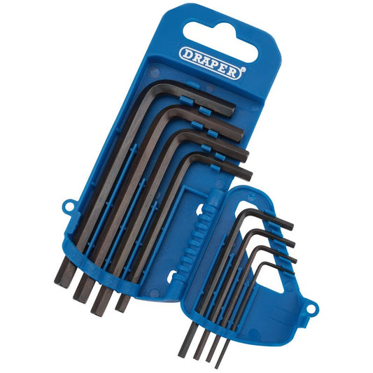 Draper Metric Hexagon Key Set with Storage Holder 8 Piece 33679