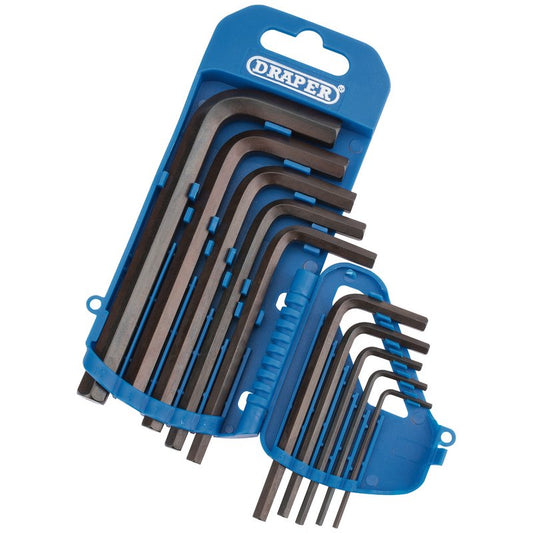 Draper Metric Hexagon Key Set with Storage Holder 10 Piece 33687