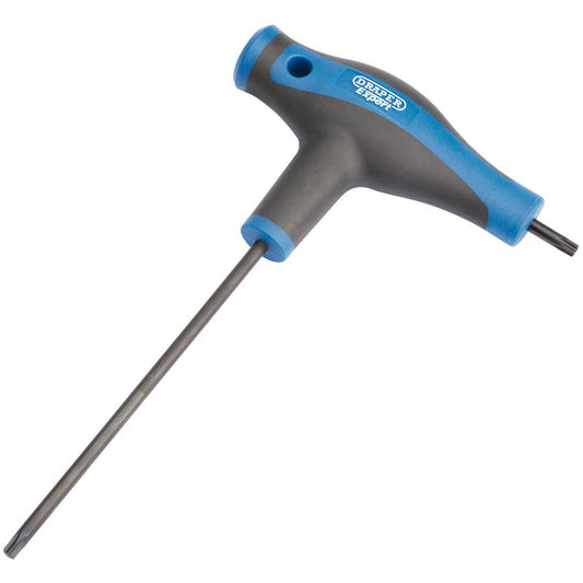 Draper Torx Star T Handle Key T27 Standard Long End Tamper Short End 33901