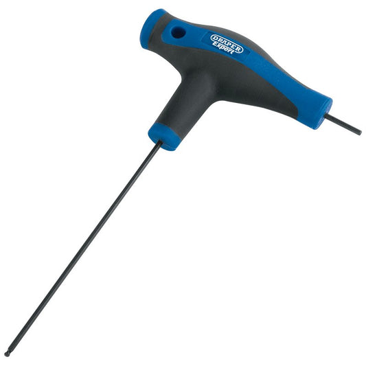 Draper 2.0mm Metric Soft Grip T Handle Hexagon and Ball End Key 33906