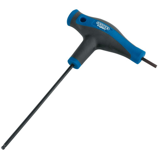 Draper 2.5mm Metric Soft Grip T Handle Hexagon and Ball End Key 33907