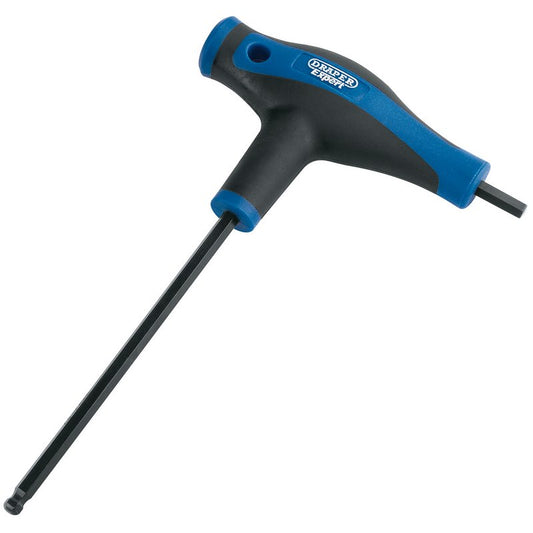 Draper 6.0mm Metric Soft Grip T Handle Hexagon and Ball End Key 33911