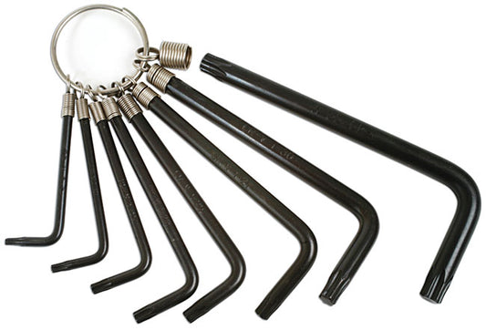 Laser Tools Star Key Set 8pc 3402