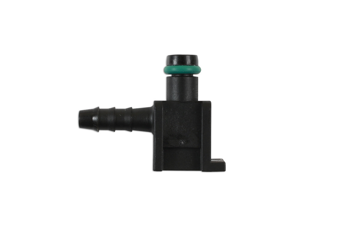 Connect Fuel Line Leak off L Type Quick Elbow Connector 4mm x 6mm 5pc 34022