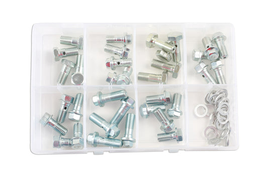 Connect Assorted Brake Hose Banjo Bolts M10 70pc 34154