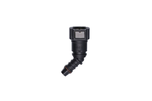 Connect 45� Angled Fuel Line Quick Connectors 9.89 x 6mm 3pc 34233